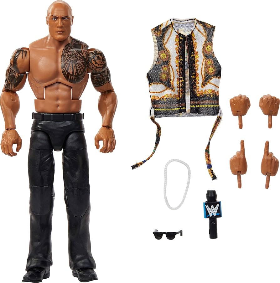 Amazon.com: Mattel WWE Elite Action Figure & Accessories, Series