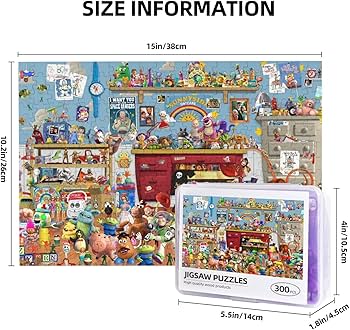 Amazon.co.jp: パズル 木製 トイストーリー ジグソーパズル 300ピース