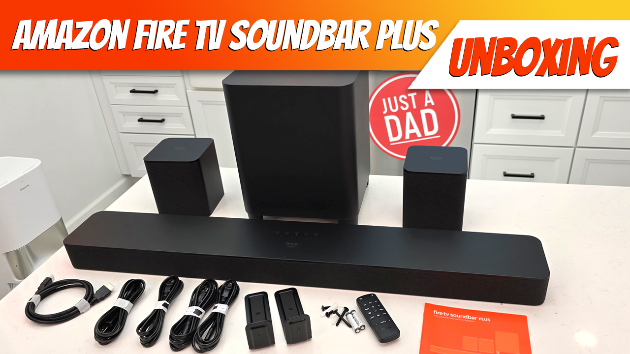Watch Amazon Fire TV Soundbar Plus UNBOXING on Amazon Live