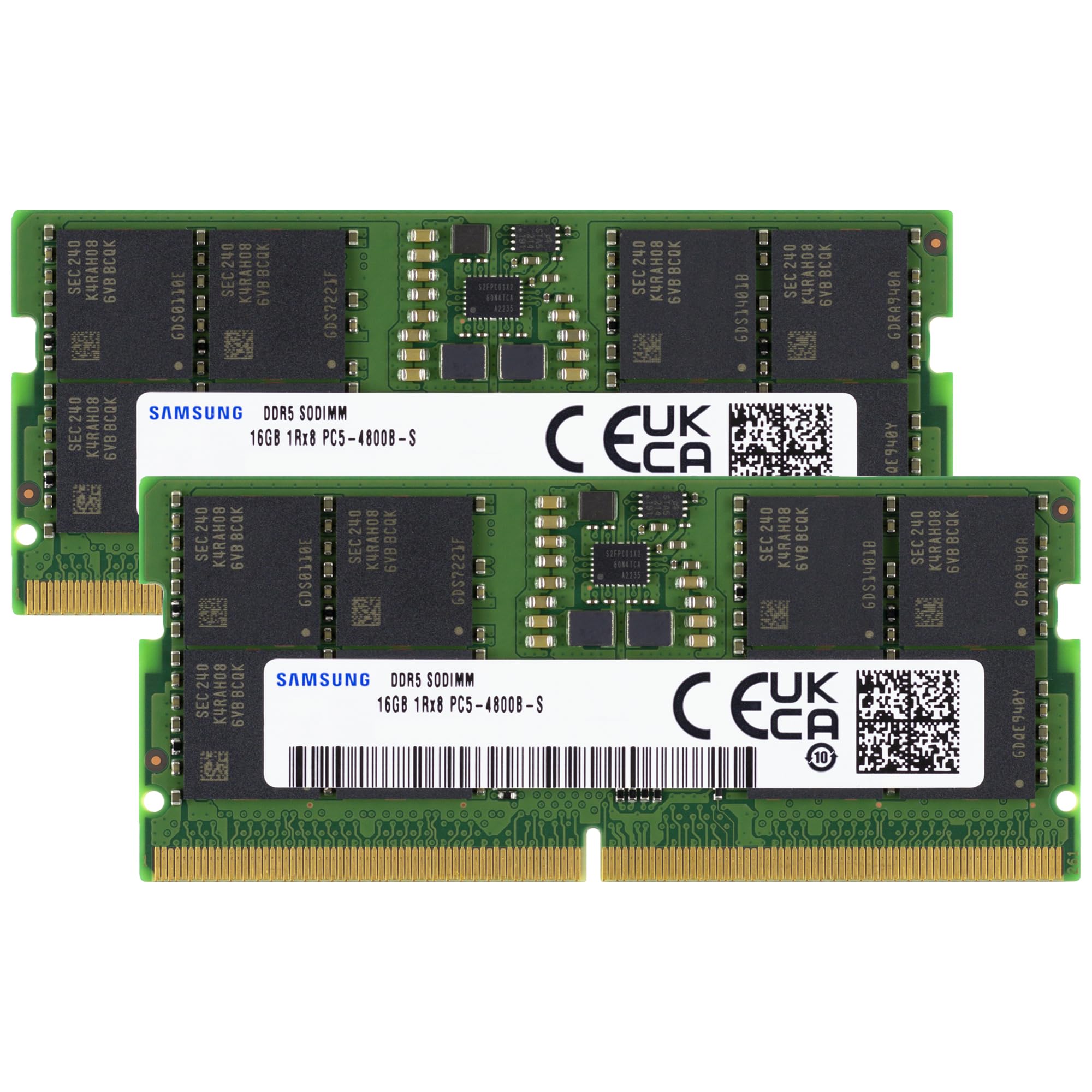 Amazon.co.jp: Samsung 32GB (2x16GB) DDR5 4800MHz PC5-38400 CL40