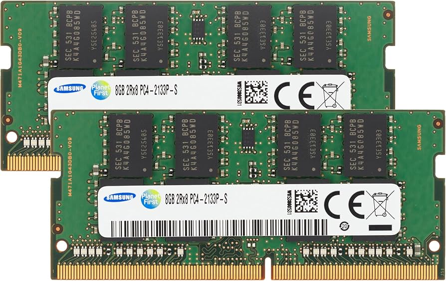 Samsung 16GB (2x8GB) DDR4 2133MHz PC4-17000 (PC4-2133P) CL15