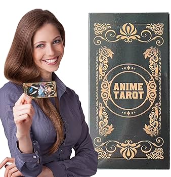 Amazon.co.jp: アニメタロットカード、78枚漫画デッキ、ユニークな