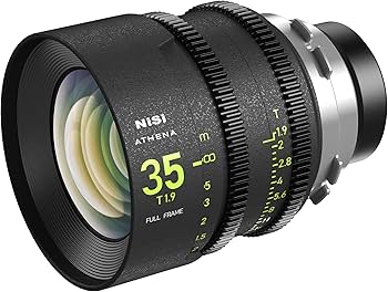 Amazon.com : NiSi Athena Prime Full Frame Cinema Lens Kit with 5