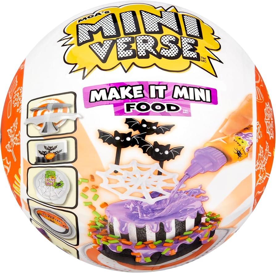 Amazon.co.jp: MGAのミニバース Make It Mini Food ハロウィンシリーズ