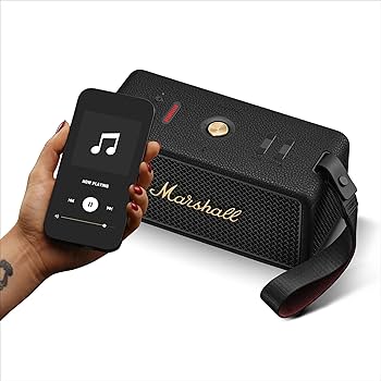 Amazon.co.jp: Marshall ワイヤレスポータブル防水スピーカー