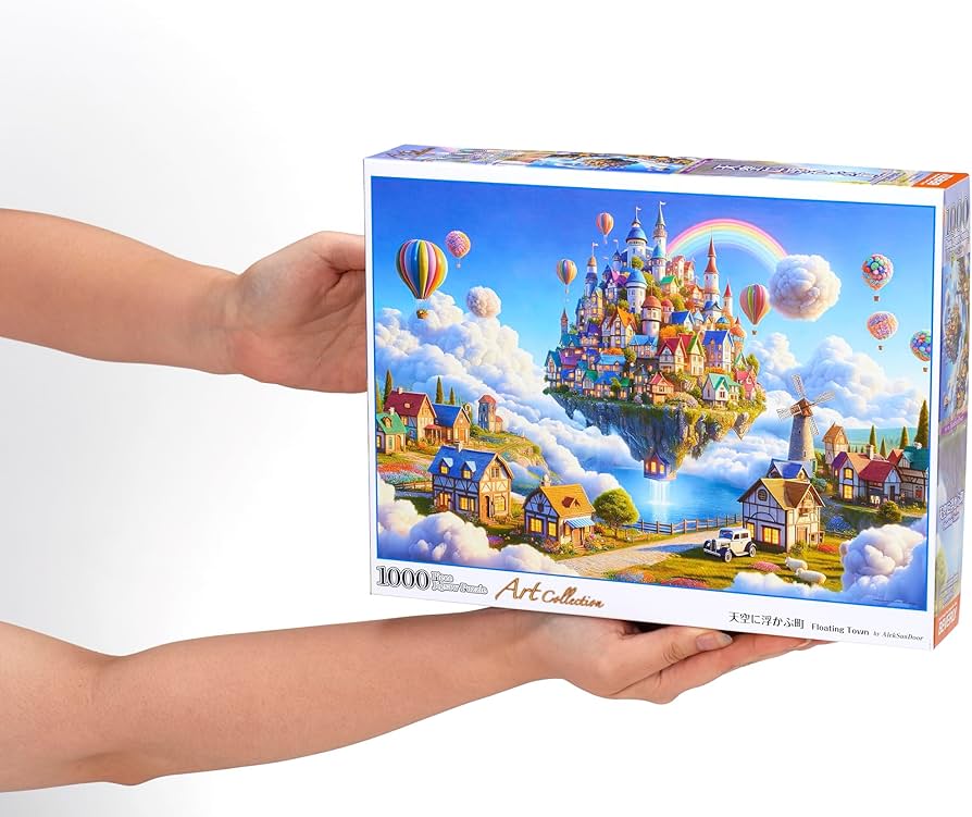 Amazon | 【日本製】ビバリー 1000ピース ジグソーパズル 天空に浮かぶ