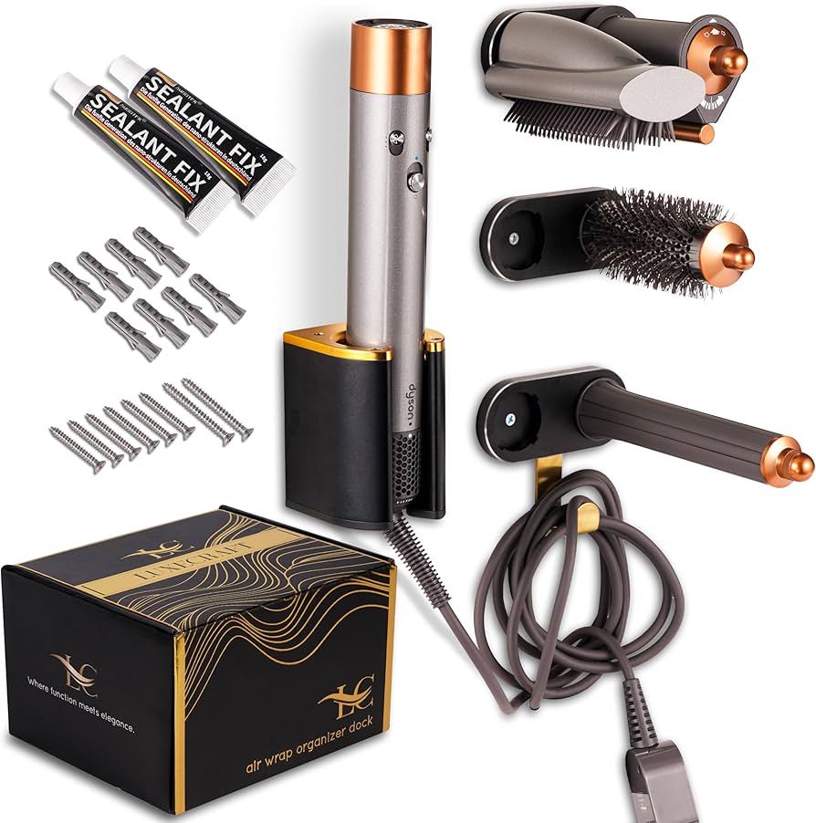 Amazon.com: Create-ables Luxecraft for Dyson Airwrap Holder Wall