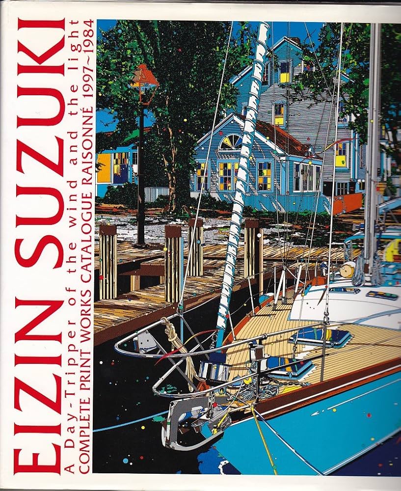 鈴木英人 「運河で見つけたスーベニール」 真作 鈴木英人 「運河で