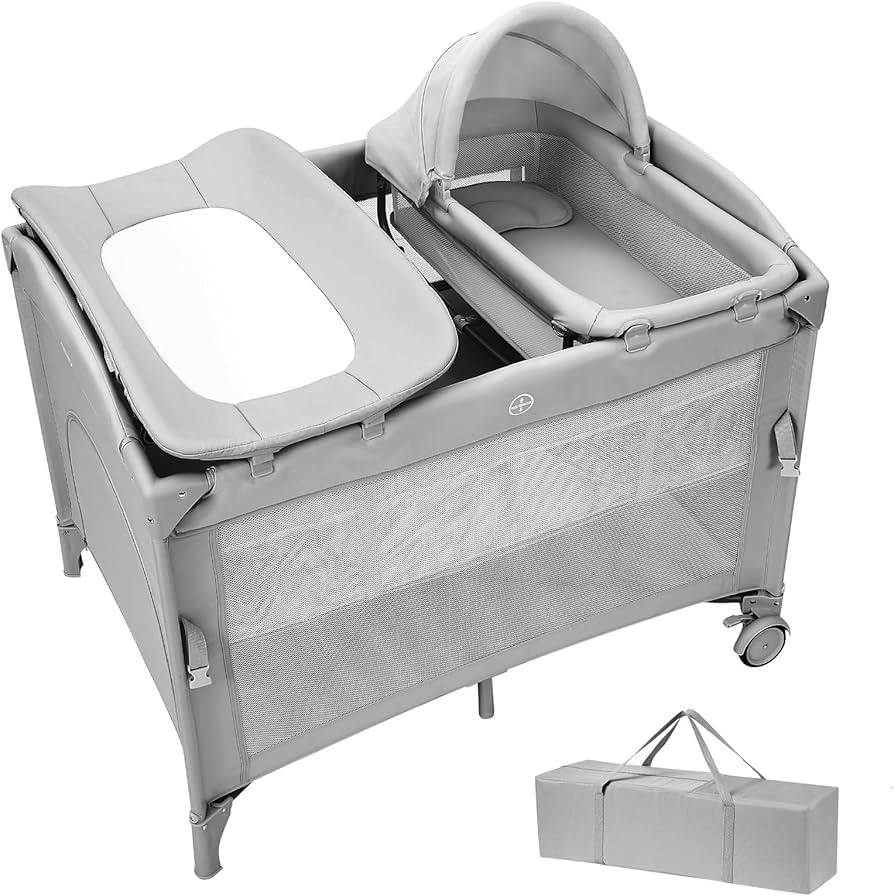 Amazon.co.jp: Thinkmax ベビーベッド 折りたたみ 添い寝 揺りかご