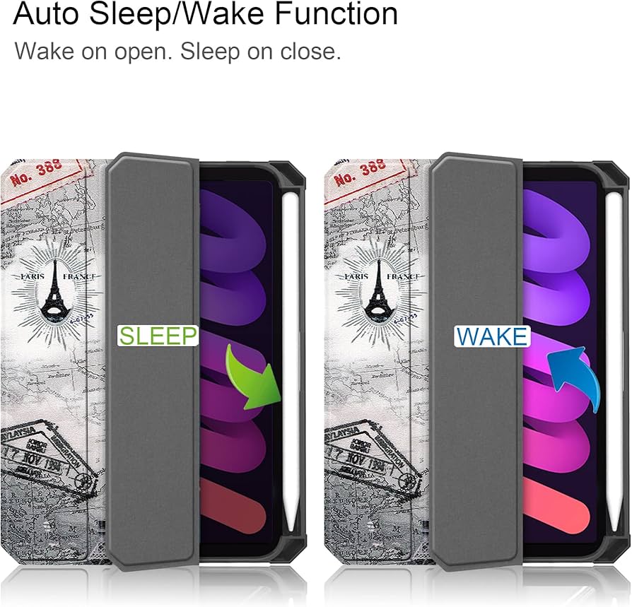 Amazon.co.jp: 2024 iPad mini A17 Pro ケース iPad mini6 ケース