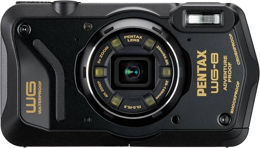 Amazon.com : PENTAX WG-8 Black All-Weather Adventure Camera