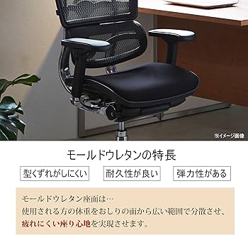 Amazon.co.jp: 【旧型】 エルゴヒューマン ベーシック オフィスチェア