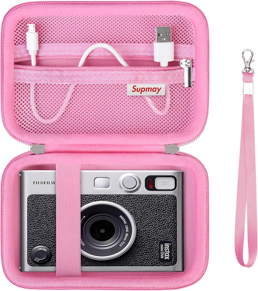 Amazon.com : Supmay Hard Carrying Case for Fujifilm Instax Mini