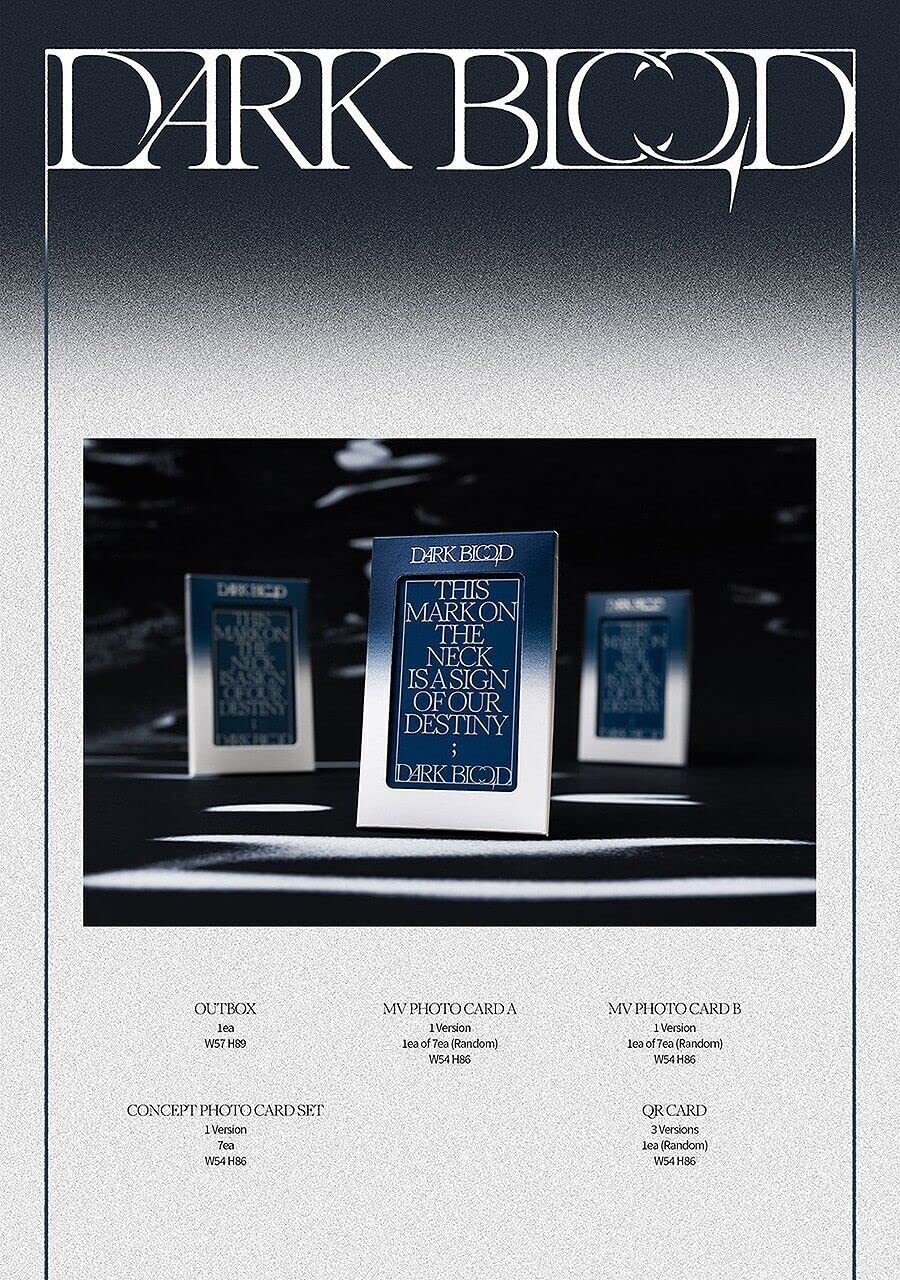 WEVERSE Ver.) ENHYPEN DARK BLOOD Album K-POP SEALED : Amazon.ca: Home
