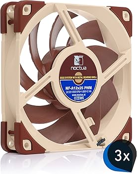 Amazon.com: Noctua Bundle: 3X NF-A12x25 PWM + 2X NA-SFMA1, Set for