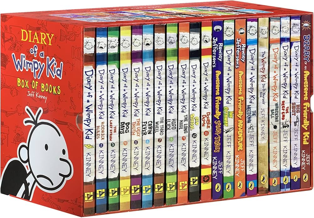 Amazon.co.jp: Jeff Kinney Diary of A Wimpy Kid Series Collection 1