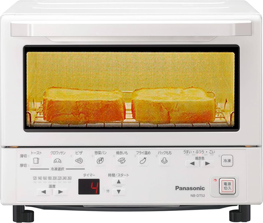 Amazon.co.jp: Panasonic Compact Oven, Automatic Toast Level