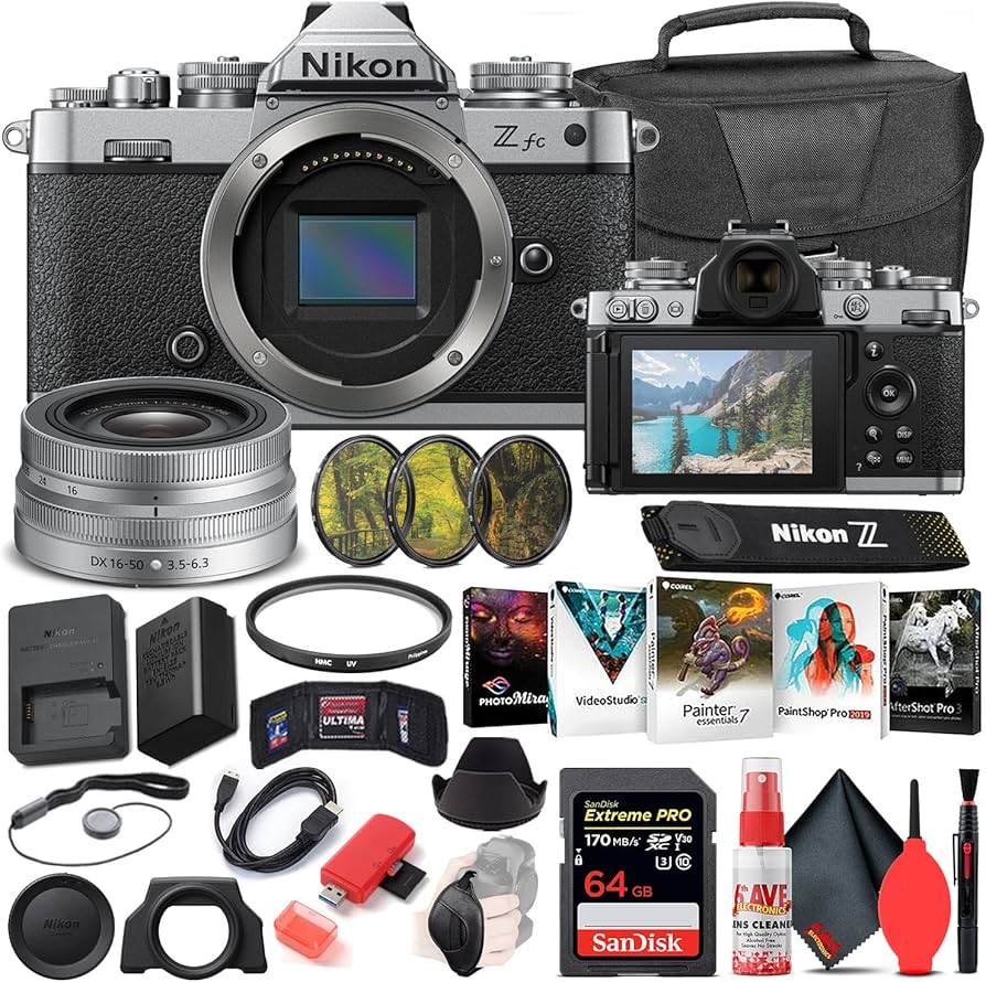 Amazon.com : Nikon Z fc Mirrorless Digital Camera with 16-50mm