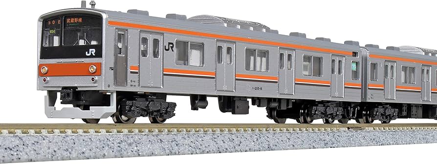 Amazon.co.jp: KATO Nゲージ 205系5000番台 武蔵野線 サハ205 ドア大窓