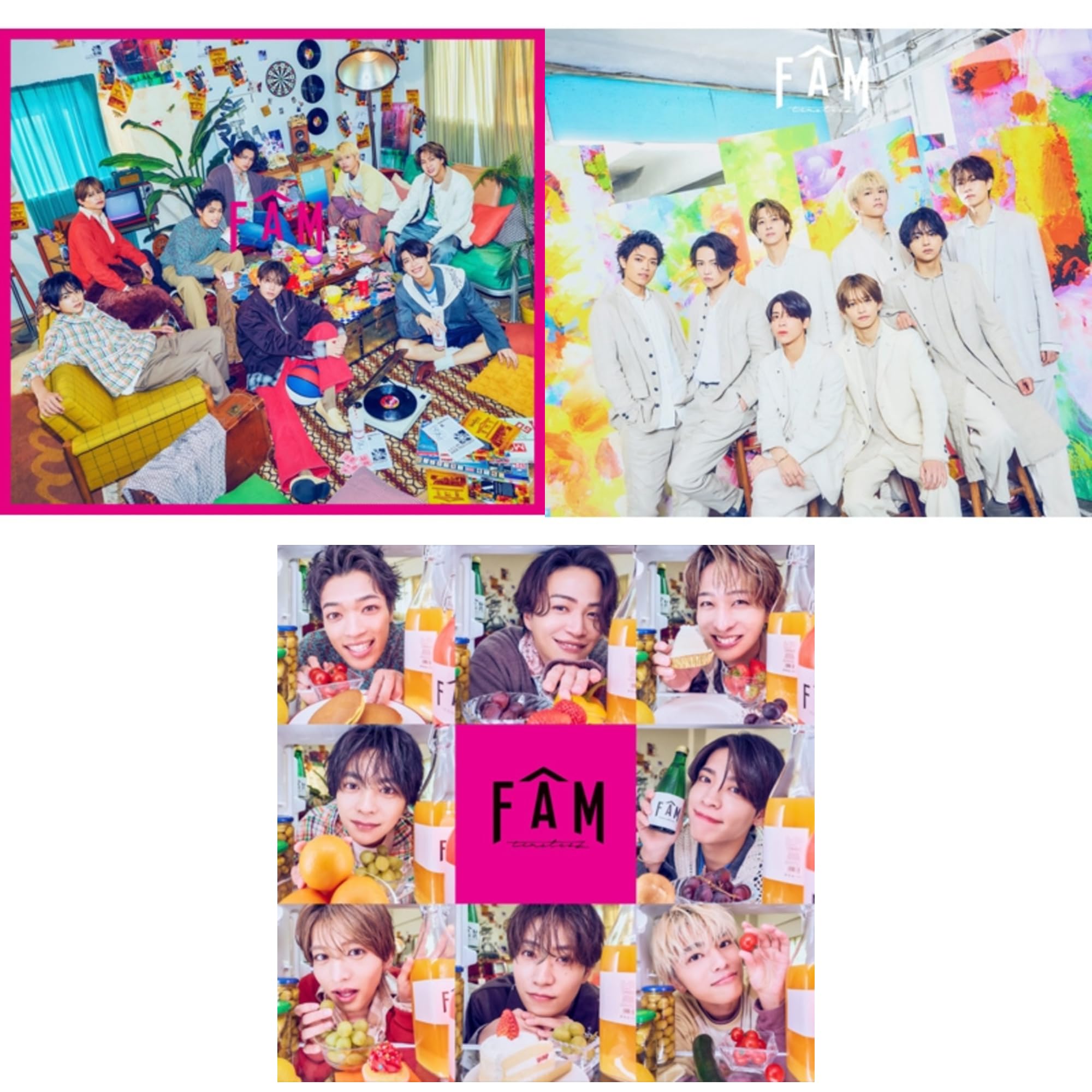 Amazon.co.jp: 【3形態DVDセット】timelesz FAM (初回限定盤A+初回限定