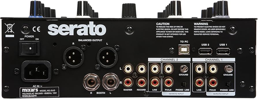 Amazon.com: Mixars Mezclador DUO de 2 canales para Serato DJ