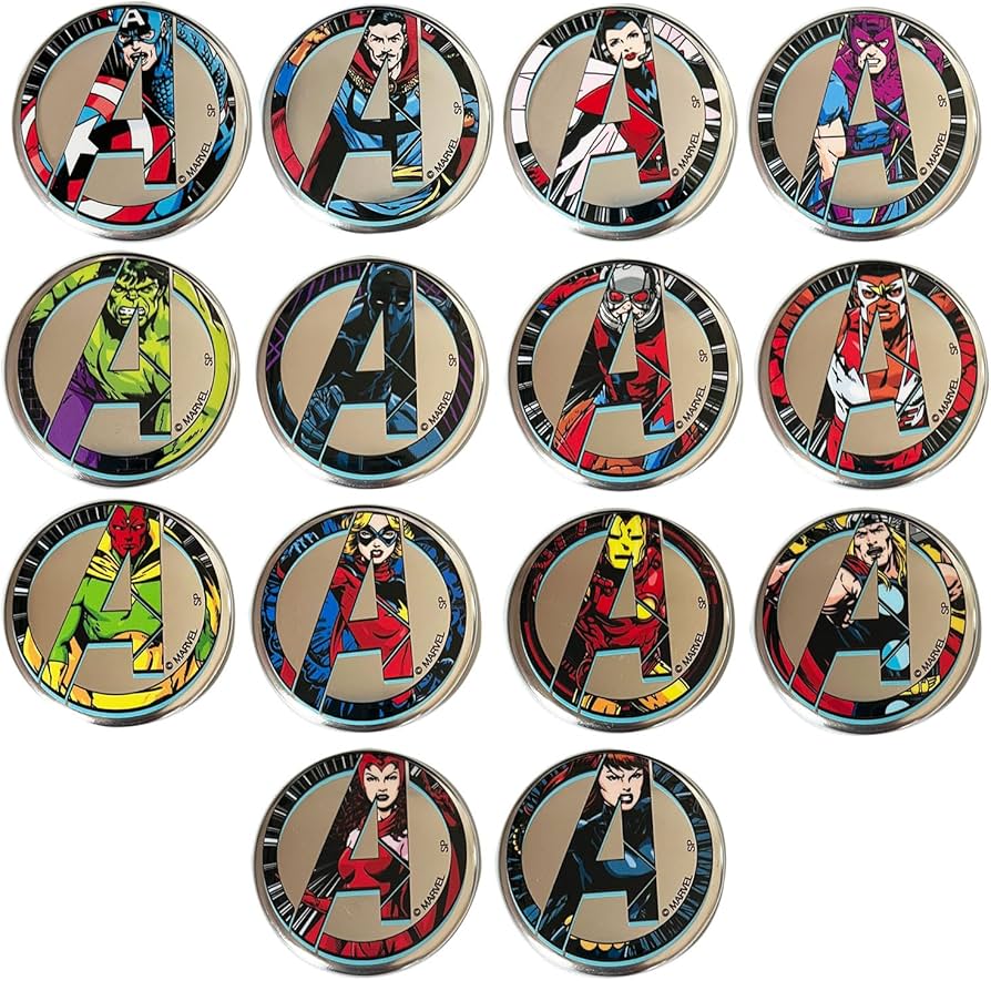 Amazon.co.jp: [スモール・プラネット] マーベル ブラインド缶バッジ