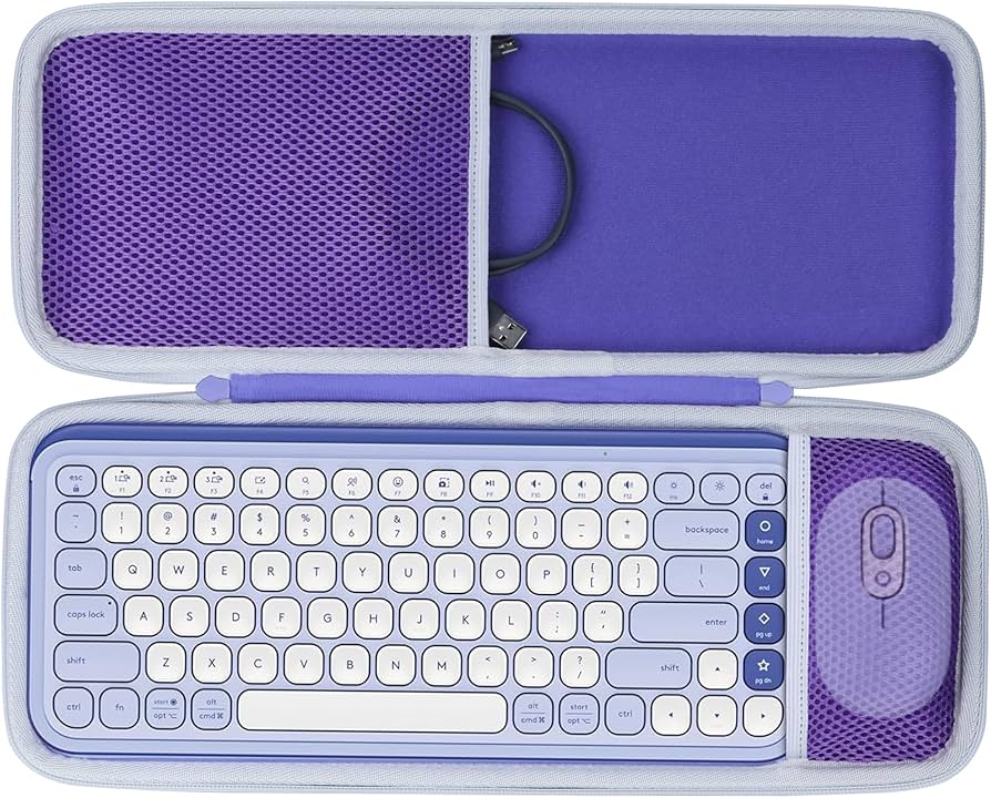 Amazon | Lebakortマウスキーボードの組み合わせケースと互換性のある