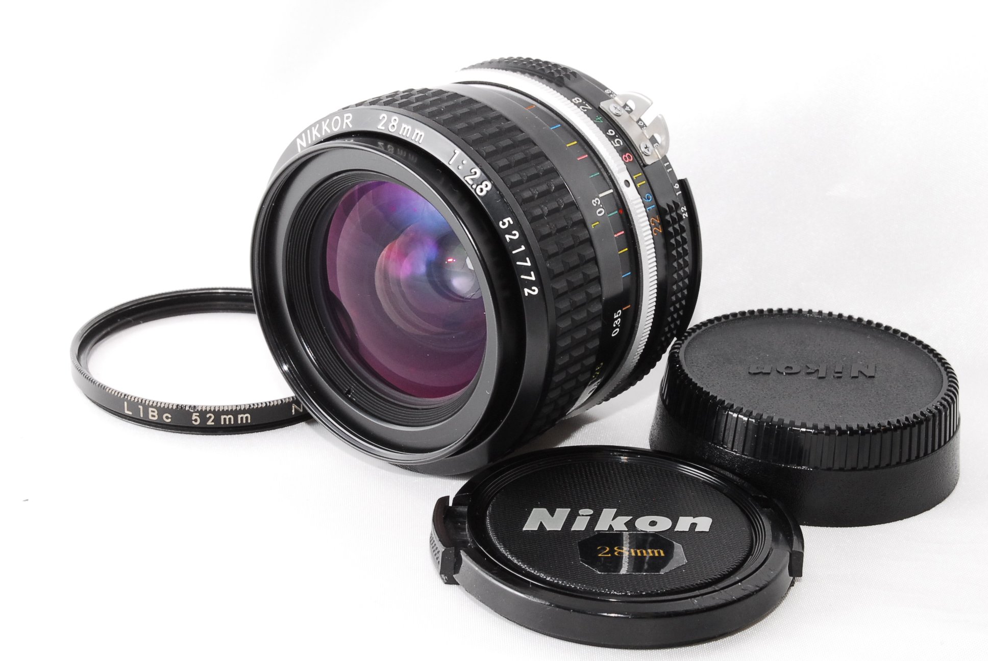 Nikon Mf Lens Ai 28Mm F2.8 [International Version, No Warranty