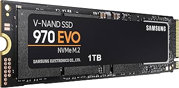 Samsung 970 EVO 1TB NVMe M.2 Internal SSD (MZ-V7E1T0BW) [Canada