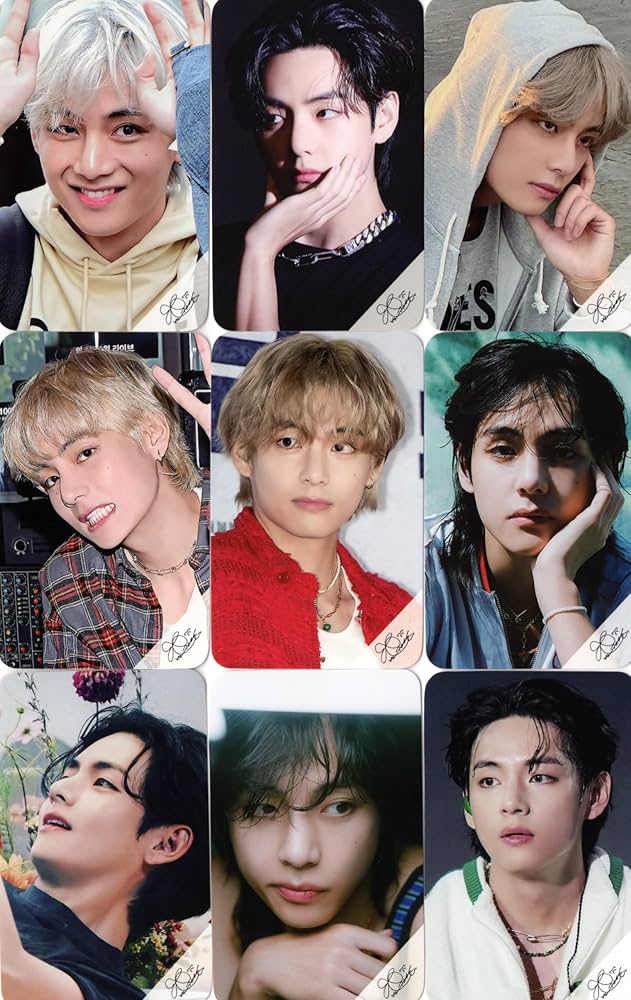 Amazon.co.jp: V テテ グッズ フォトメッセージカード （ブックマーク