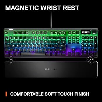 Amazon | SteelSeries Apex Proメカニカルゲーミングキーボード–調整