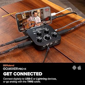 Interface Roland Go Mixer Pro x : Amazon.com.br: Instrumentos Musicais