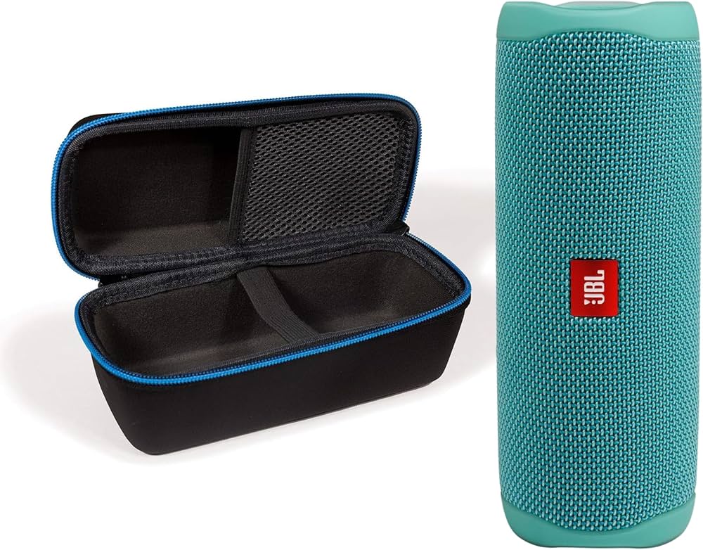 Amazon.com: JBL Flip 5 (Teal) + Bundle with divvi! Protective