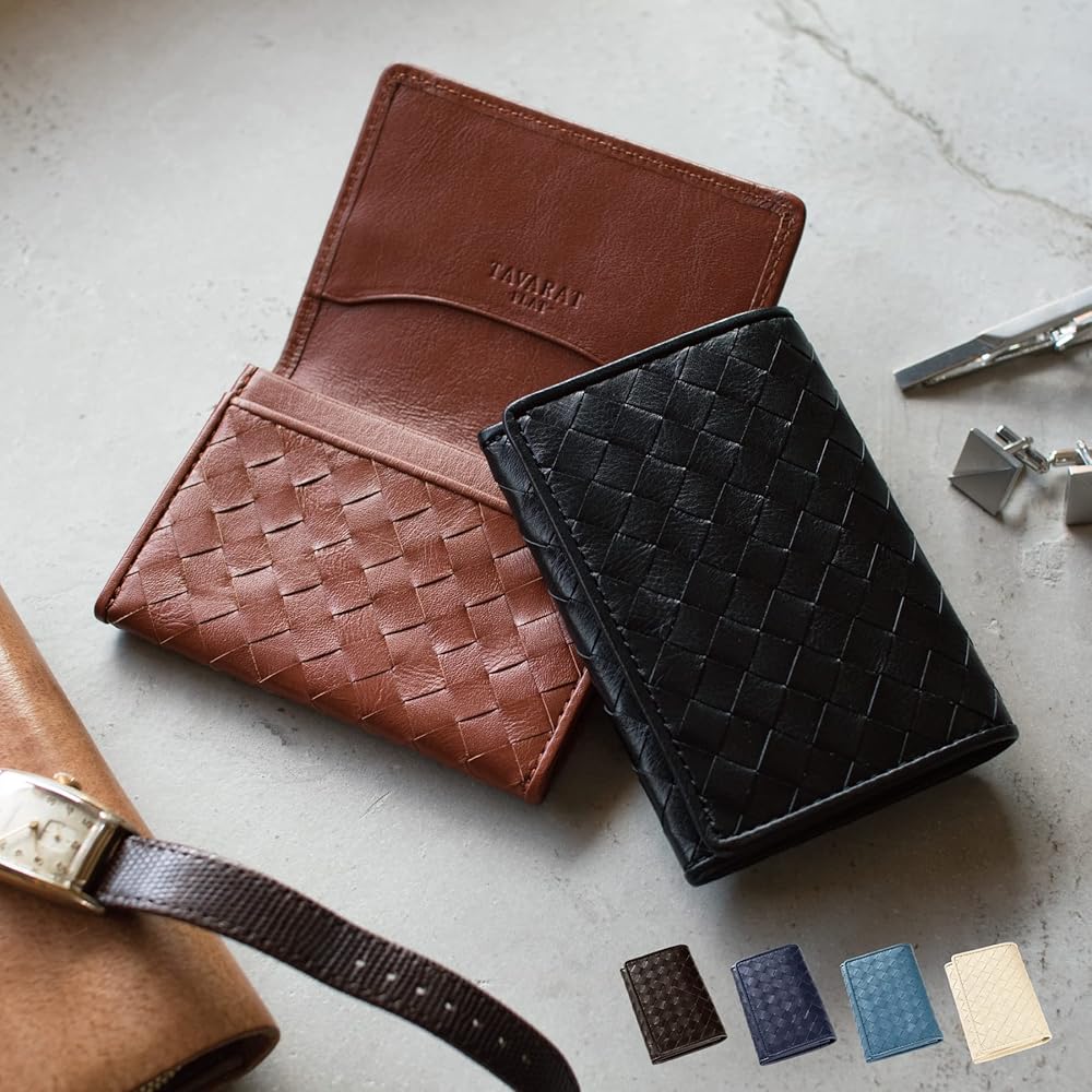 Amazon | [TAVARAT] [タバラット] 名刺入れ メンズ 名刺ケース 本革