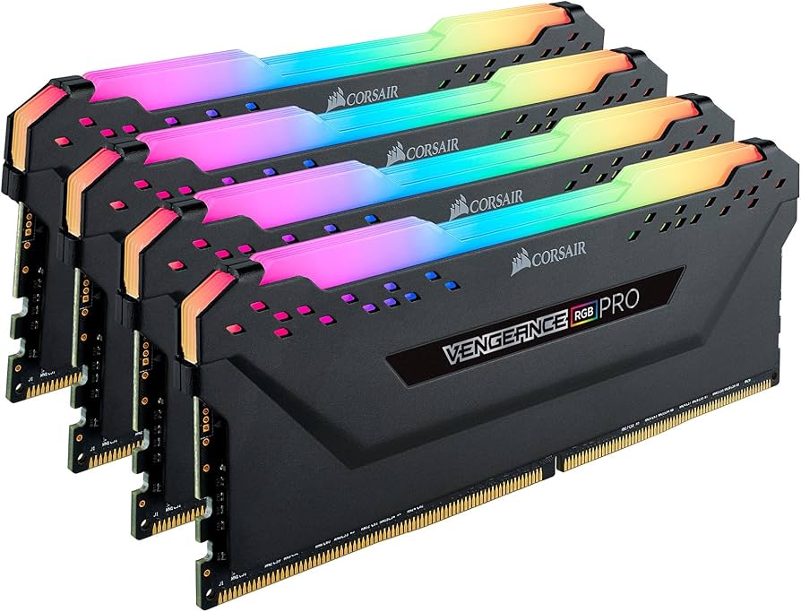 Corsair Vengeance RGB Pro 64GB (4x16GB) DDR4 3600 (PC4-28800) C18