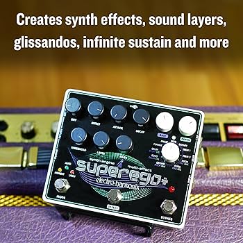 Amazon.com: Electro-Harmonix Superego+ Synth Engine/Multi-Effects