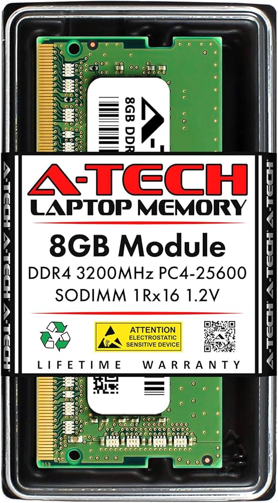 Amazon.co.jp: A-Tech 8GB RAM 交換用 Micron MTA4ATF1G64HZ-3G2E1