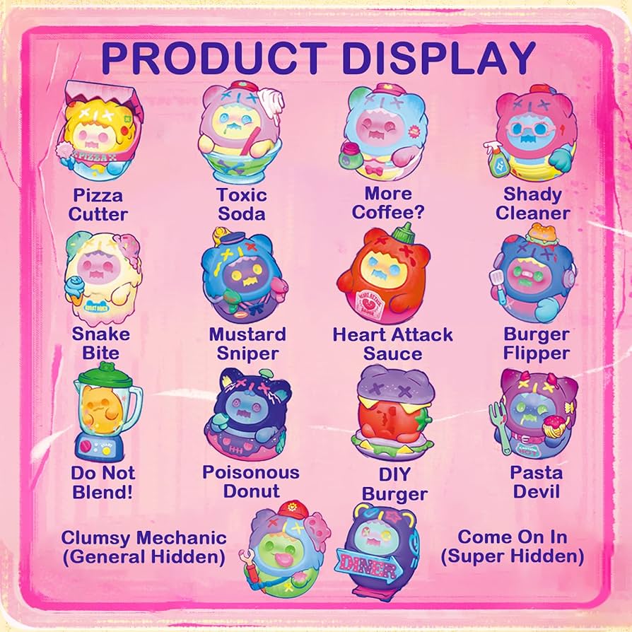 Amazon.com: BEEMAI ShinWoo Ghost Diner Series 3PCs (Set of 3 No