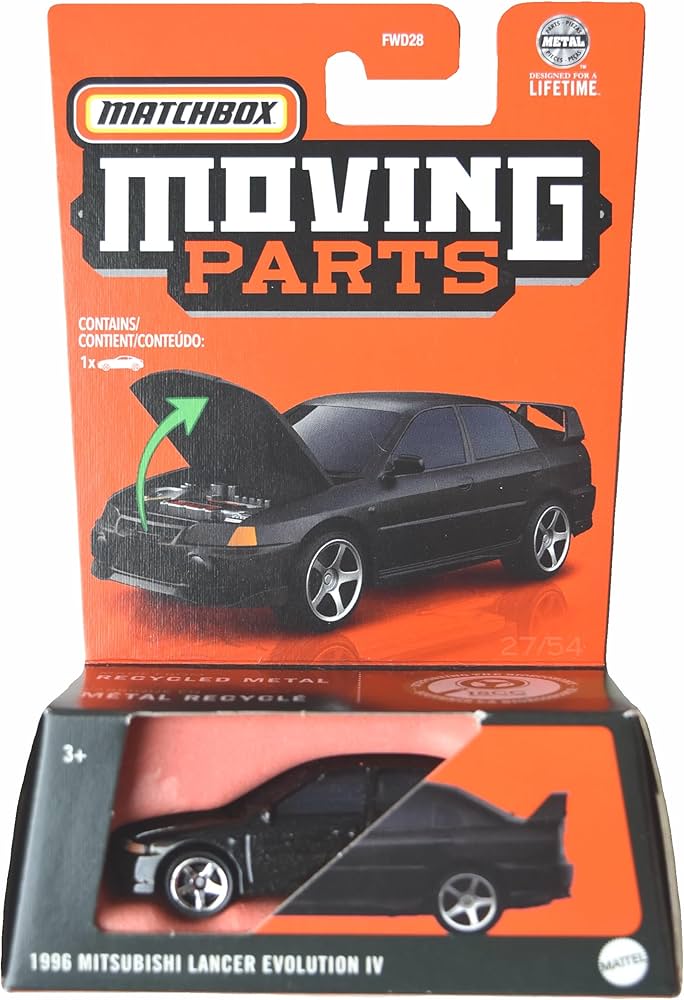 Amazon.co.jp: マッチボックス 1996 三菱 ランサーエボリューションIV