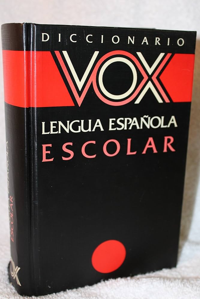 Amazon.com: Diccionario vox lengua español, escolar: 9788471531735