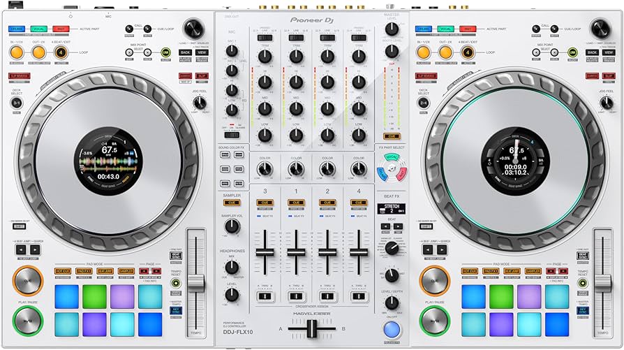 Amazon.com: Pioneer DJ DDJ-FLX10 Limited Edition - 4-channel DJ