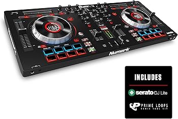 Controladora Dj Numark Mixtrack Platinum 4 Canais Serato : Amazon
