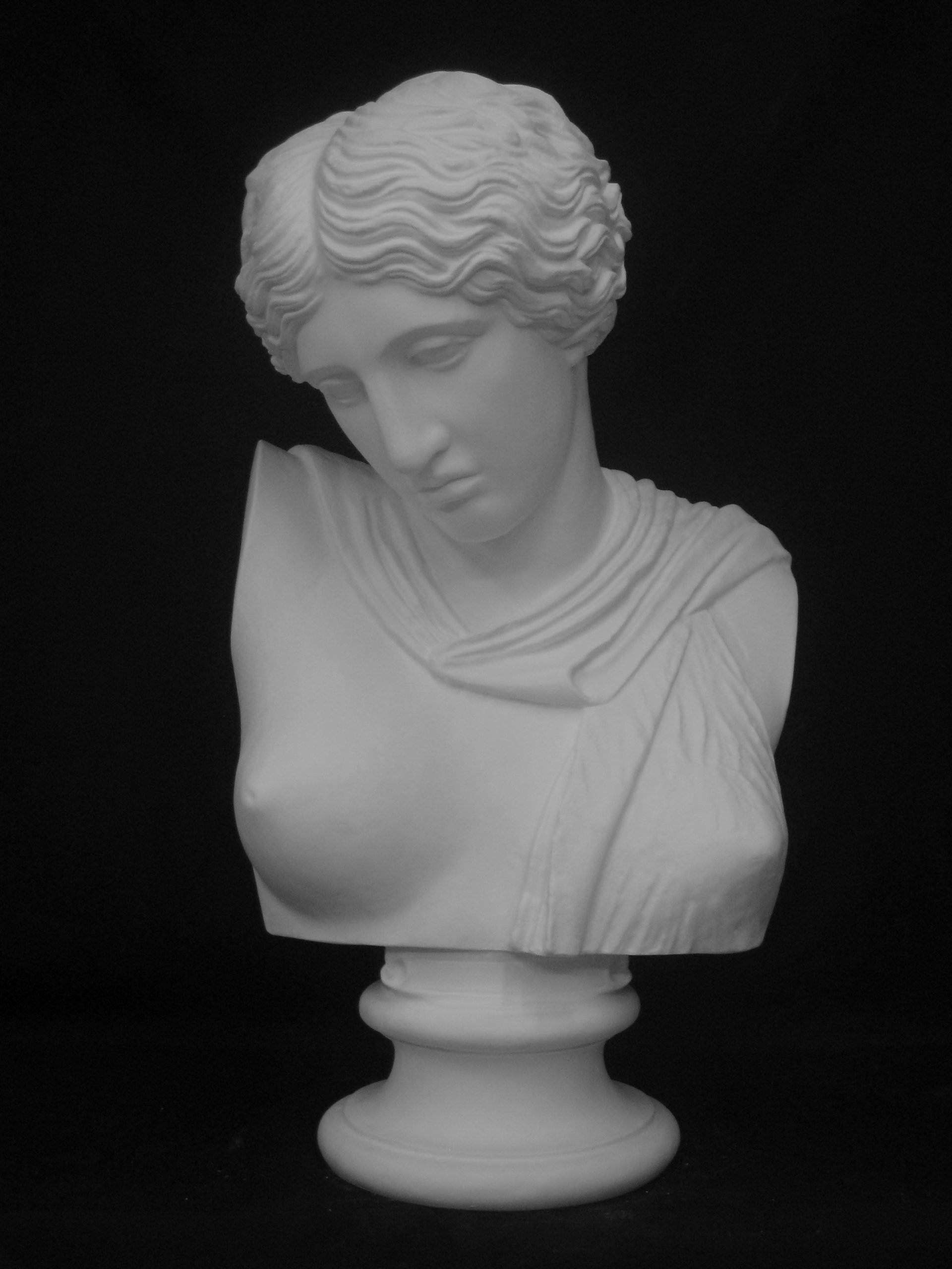 Amazon.co.jp: 石膏像 K－131 ギリシャ婦人胸像 H．69cm