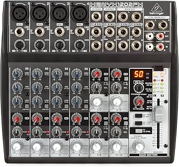 Amazon.co.jp: Behringer Xenyx 1202 FX Mixer : Musical Instruments