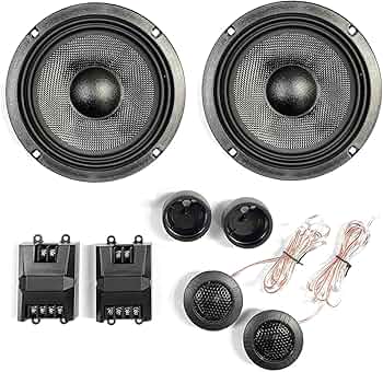 Amazon.co.jp: CGP 車載用 400w 17cm 6.5インチ 車用 セパレート