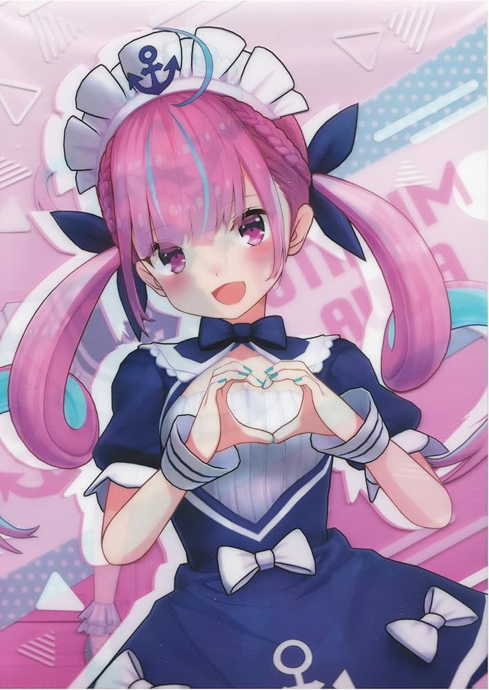 Amazon.co.jp: 湊あくあ クリアファイル ホロライブ スターター 公式