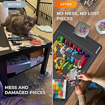 Amazon.com: The Original Newverest Jigsaw Puzzle Mat Roll Up