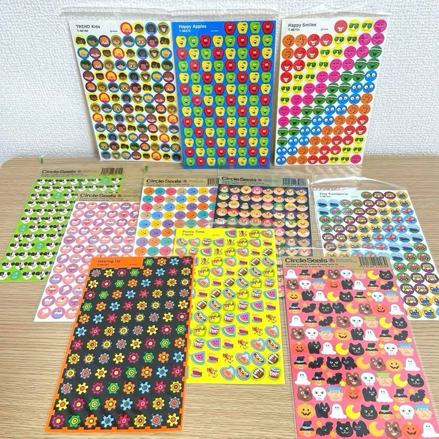 Amazon.co.jp: 11点全て新平成レトロシールまとめ売りシールステッカー