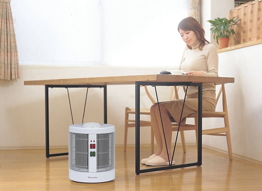 Amazon | 暖話室 1000型 (ホワイト [パネル部黒]) ダイヤルタイマー