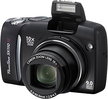 Amazon.com : Canon Powershot SX110IS 9MP Digital Camera with 10x